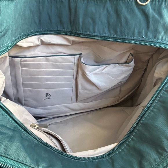 Stylish Teal Women's Bag - Picture 3 of 7